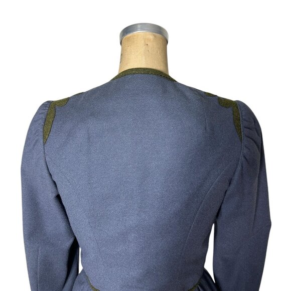 1980s Christa-Moden Salzburg wool suit in Austrian traditional style Size M - Picture 4 of 10